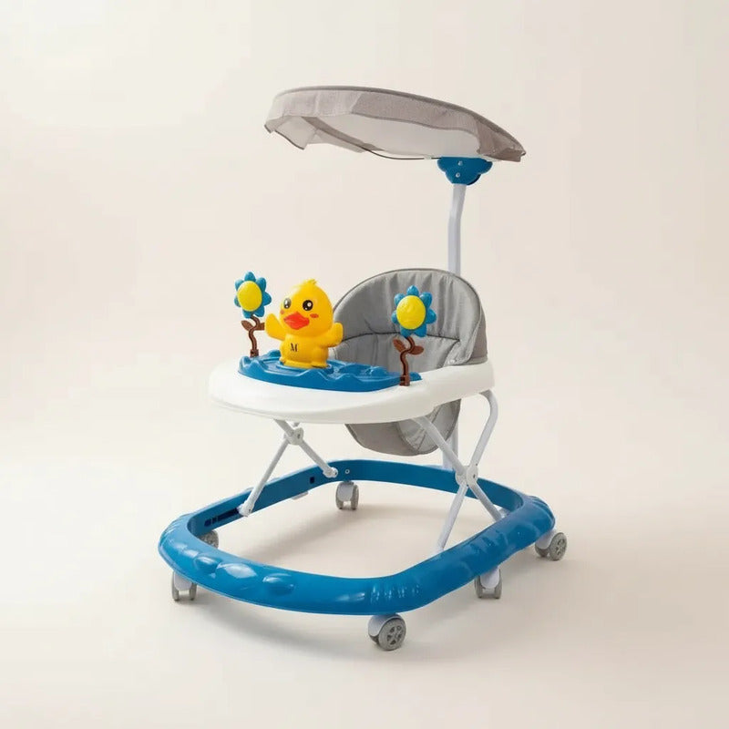 Caminador Para Bebes Luces Y Sonido Pato 313b Azul