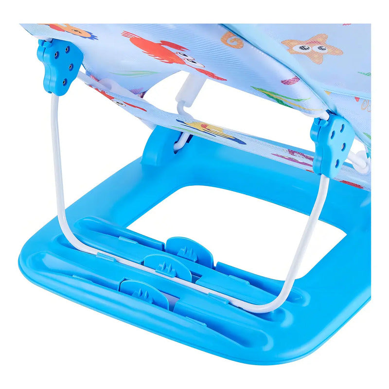 Silla Asiento Soporte Bañera Para Bebe Descanso Malla 66577 Color Rosa