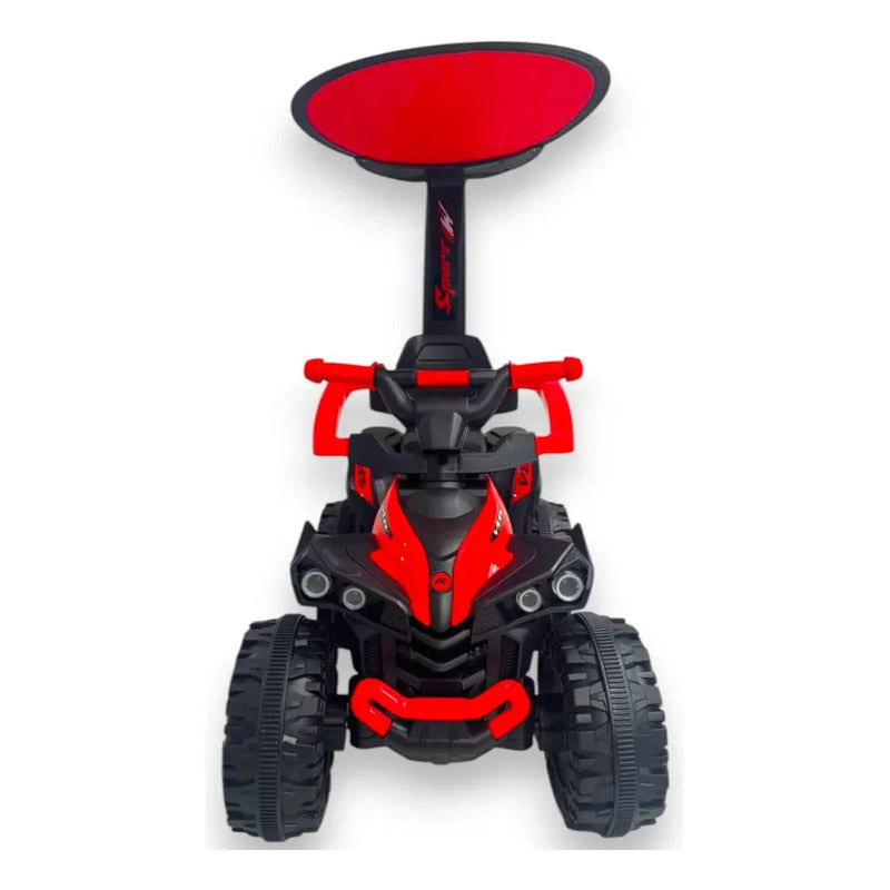 Cuatrimoto Montable Paseador Kidshop Fg-01 Color Rojo