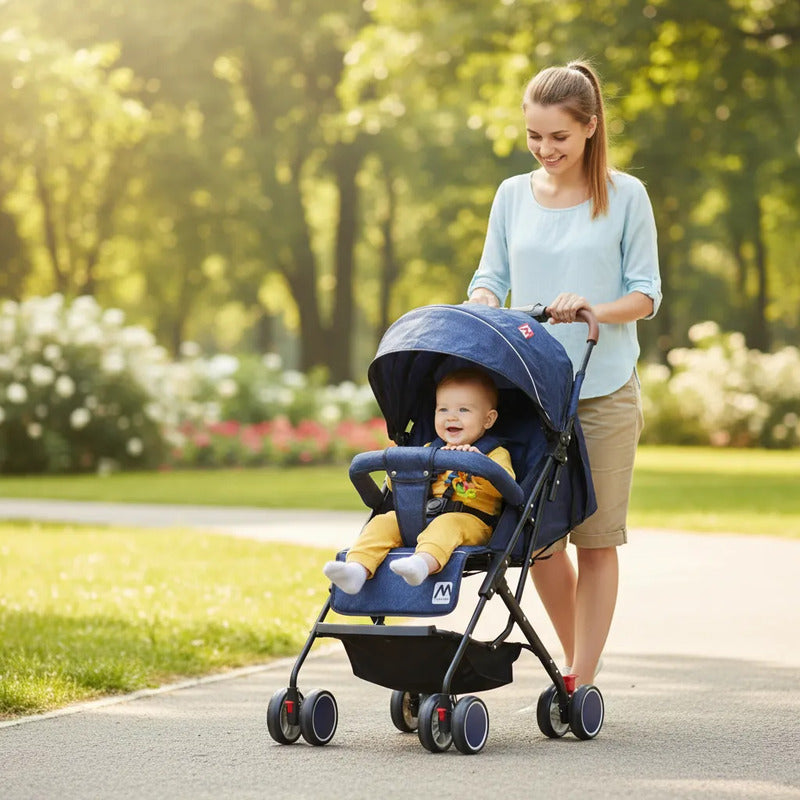 Coche Para Bebe Paseador  Premium Tipo Maleta Toldillo 8078