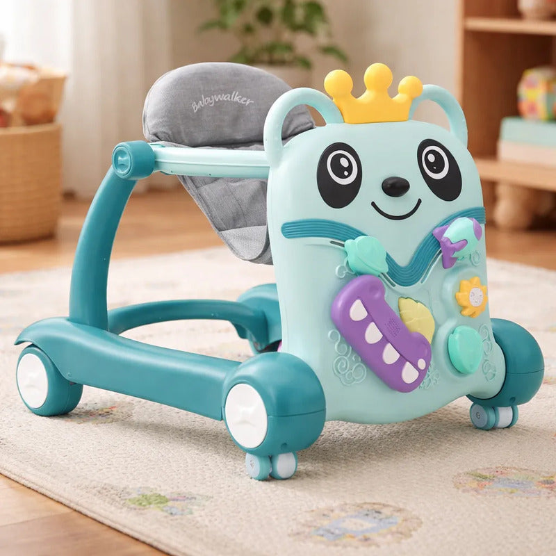 Andadera Y Caminador Para Bebe Oso Panda Mágico Kidshop 2024