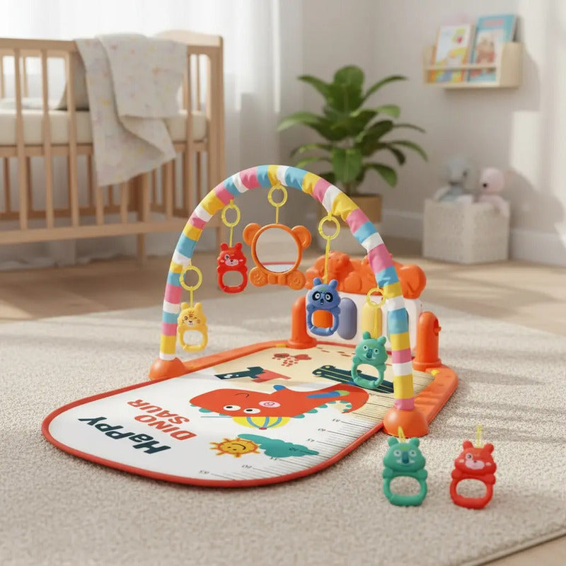 Gimnasio Didactico Juego Bebe Tapete Piano Musical Dry14