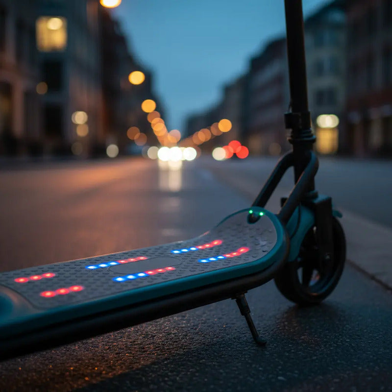 Patineta Eléctrica Niños Monopatín Scooter Luz Sonido Pt14