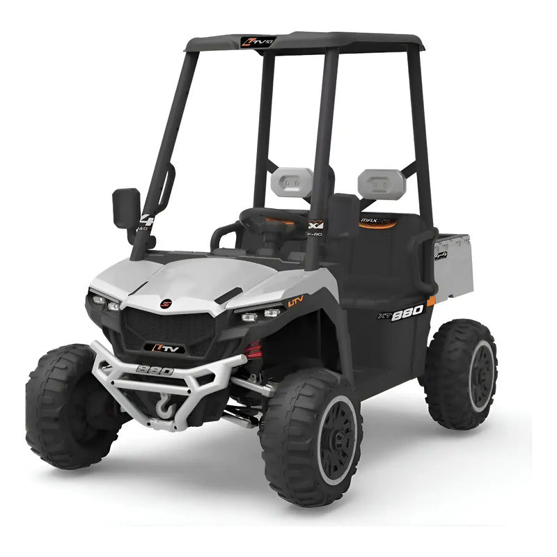 Carro De Paseo Eléctrico 12v 2 Plazas Control Remoto Mt002