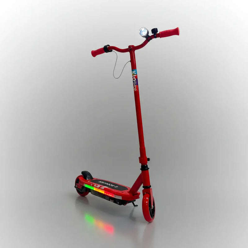 Patineta Scooter Eléctrico Con Luces Kidshop Pt10