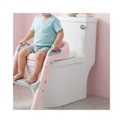 Escalera Baño Entrenamiento Inodoro Niños Os1 Rosado Rosado