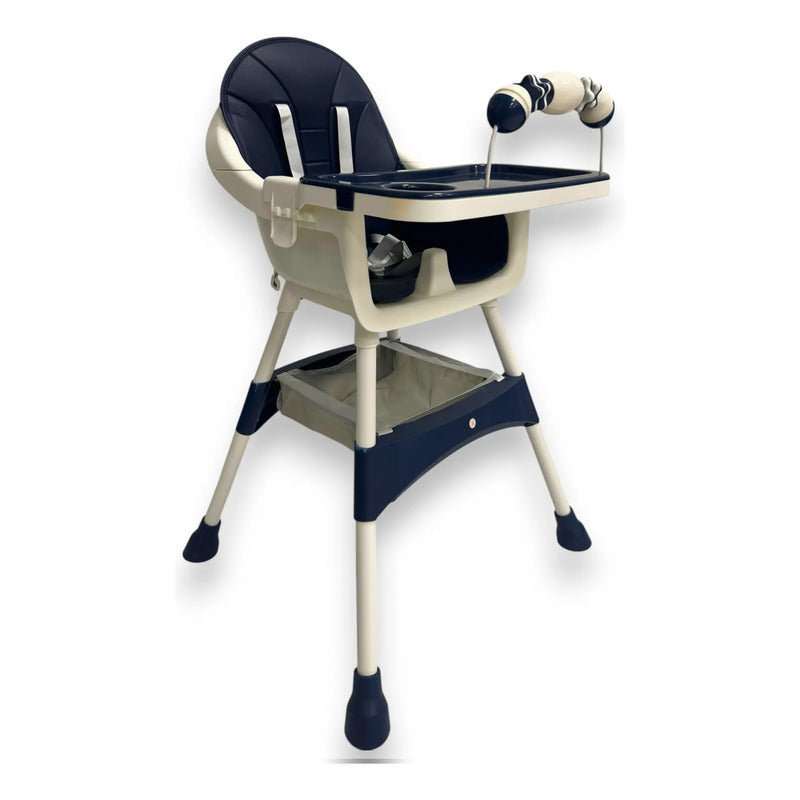 Silla Comedor Para Bebé 2 En 1 Impermeable Freno Juguetes