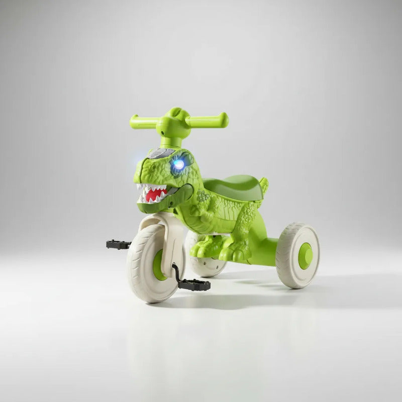 Triciclo dinosaurio 6066 color verde - vista 4