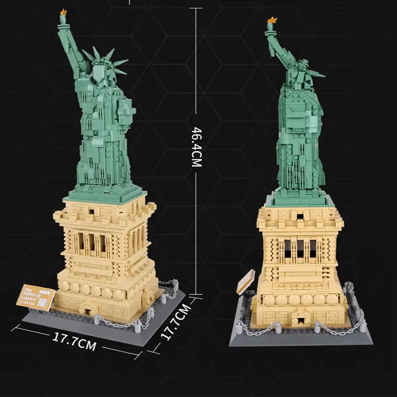 Bloques Fichas Armatodo Juguete Estatua De La Libertad 1577 Estatua De La Libertad