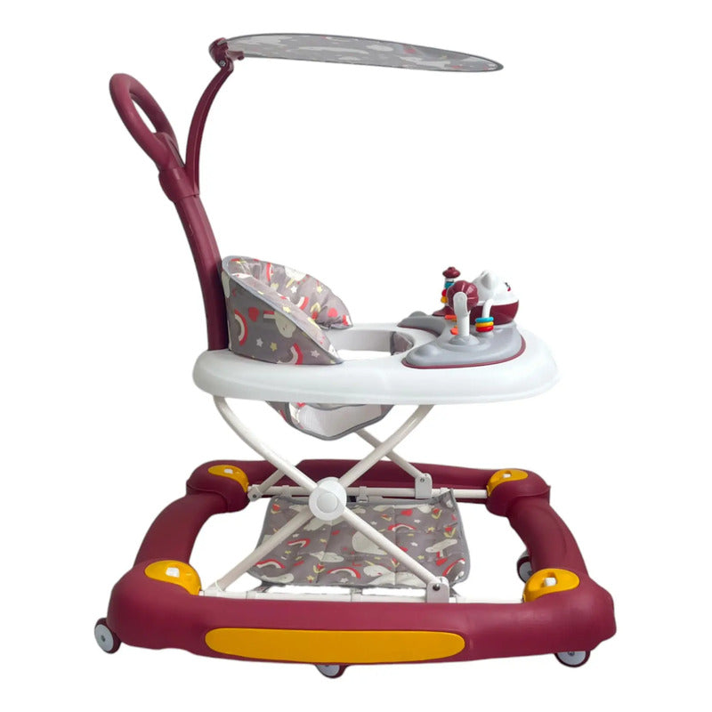 Caminador Mecedora Guia Musical Bebe Tapete Saltarin 834b