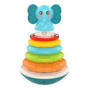 Juguete Apilable Didactico Para Bebés Musical Y Luces Color Multicolor