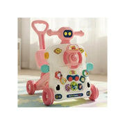 Andadera Caminador Kidshop 6en1 Mesa Y Actividades He0831 Color Rosa