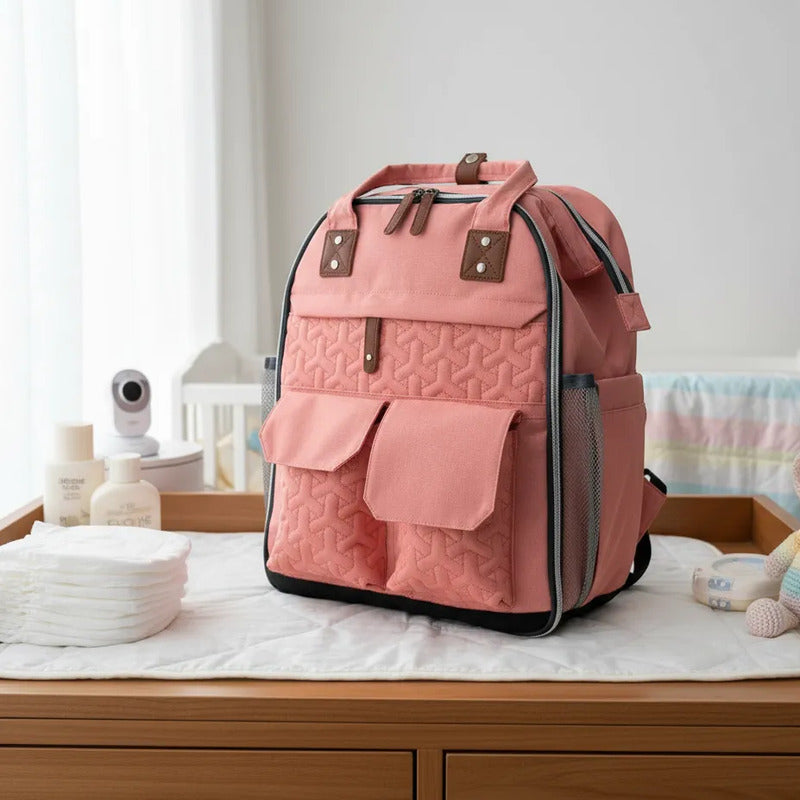 Pañalera Bolso Materno Multifuncional Cambiador  Ld2204