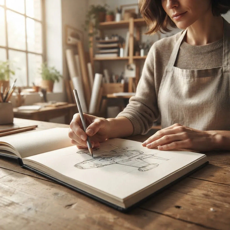 Set De Arte Dibujo Maletín Metálico 145 Piezas Para Niños