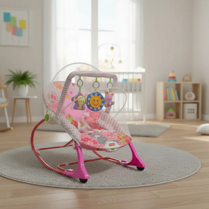 Silla  Vibradora Mecedora Musical  Niña-niños Baby Rocker