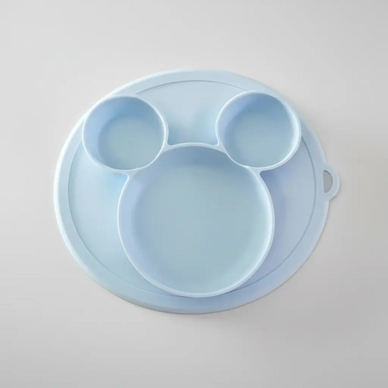 Plato En Silicona Bebe Antideslizante Colores Hydg-2