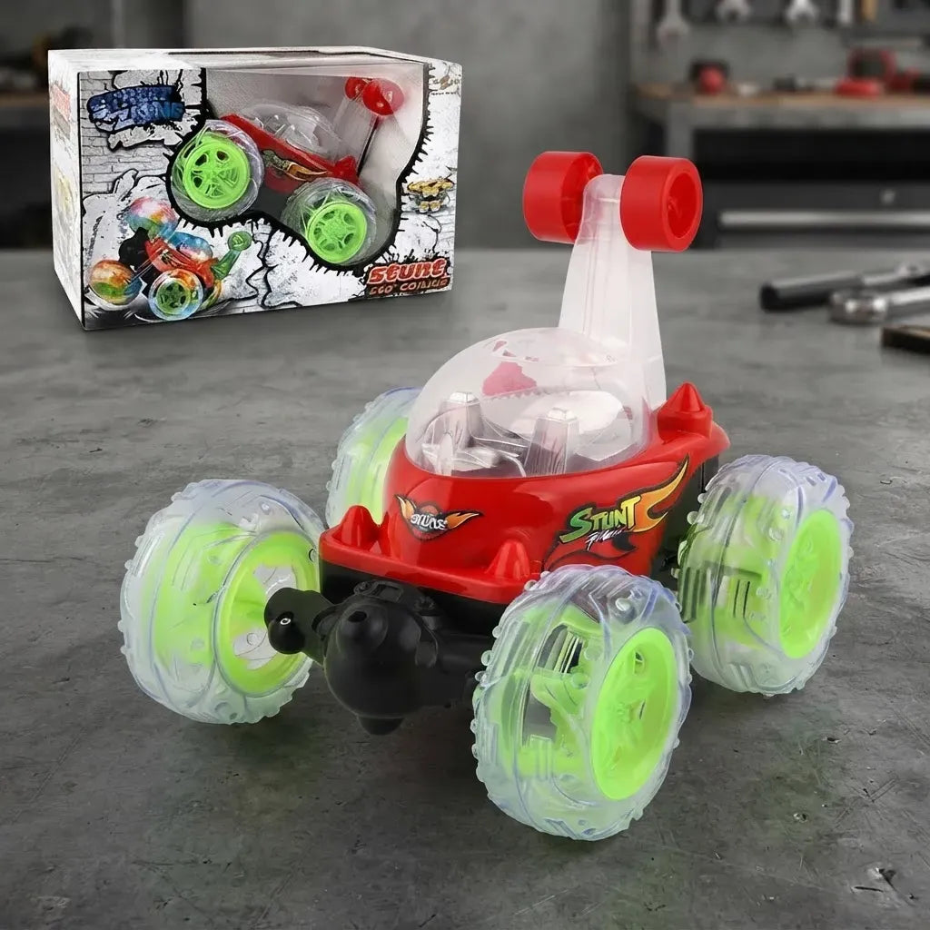 Carro Loco Recargable Control Remoto Acrobacias 360 Juguete