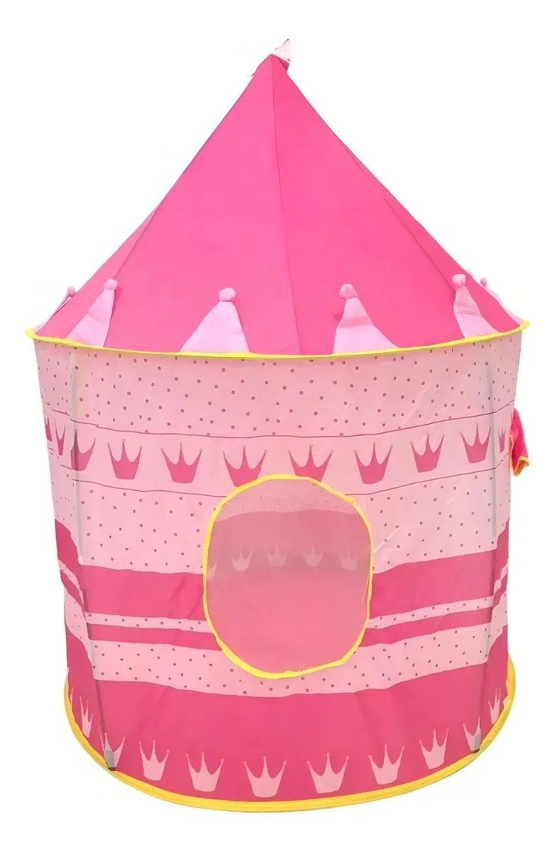 Carpa Castillo Infantil Planet Home Rosada Plegable Interior Exterior