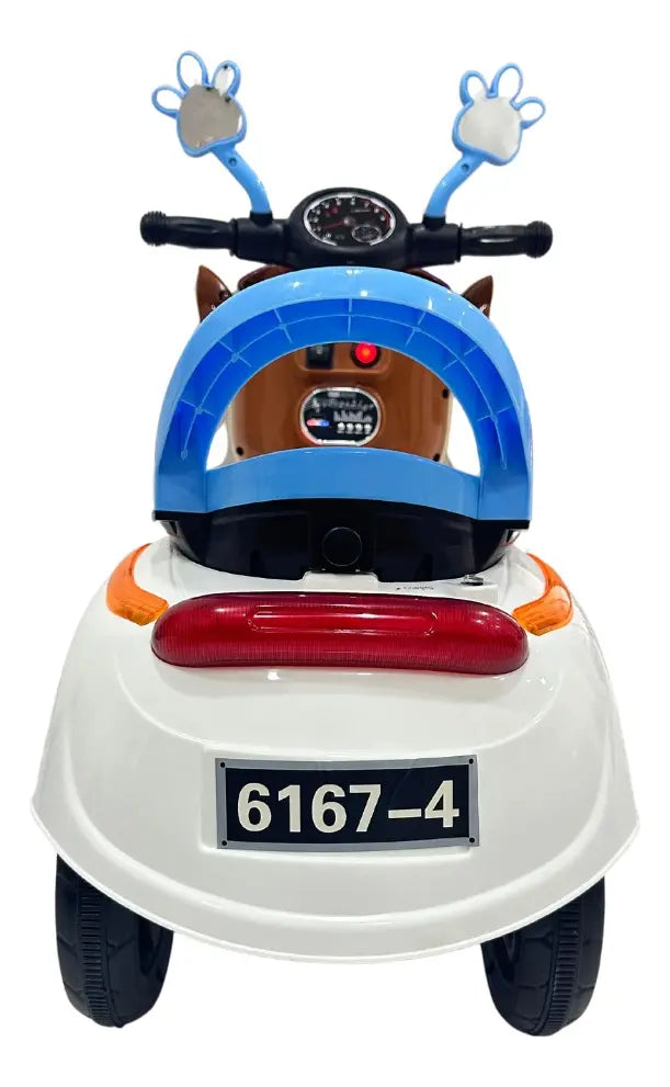 Moto Carro Eléctrico Bateria Recargable Niños 6167-4