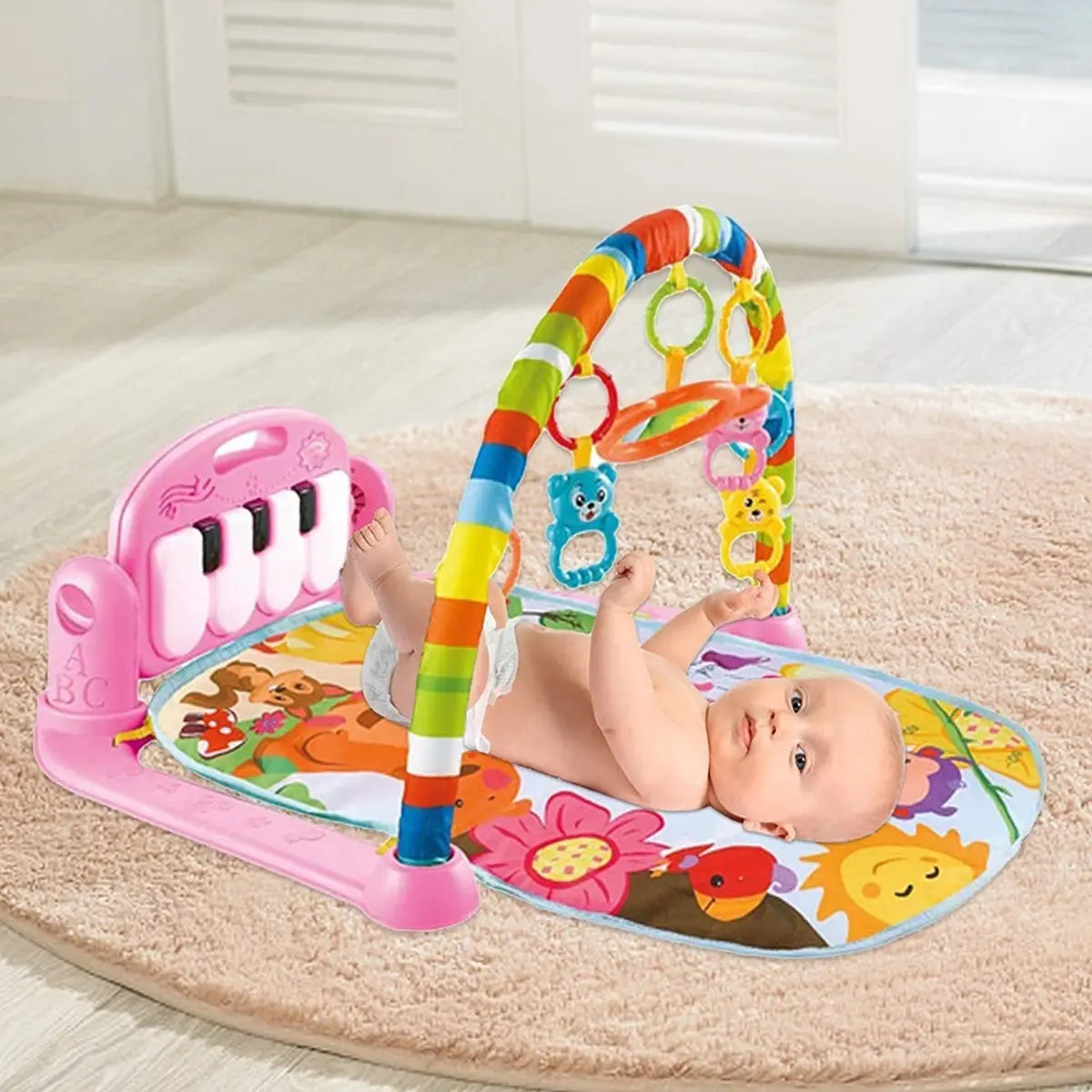 Gimnasio Tapete Para Bebe Piano Musical DY888