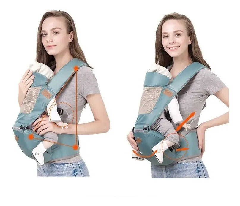 Cargador Canguro Para Bebés Rosa