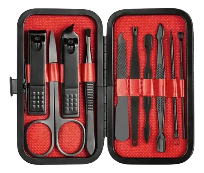 Kit De Manicura Genérica 10 Piezas - Incluye Cortauñas