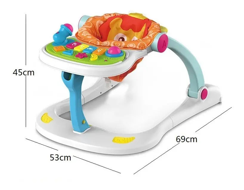 Caminador 4 En 1 Comedor Bebe Andadera Didactico Niño Niña