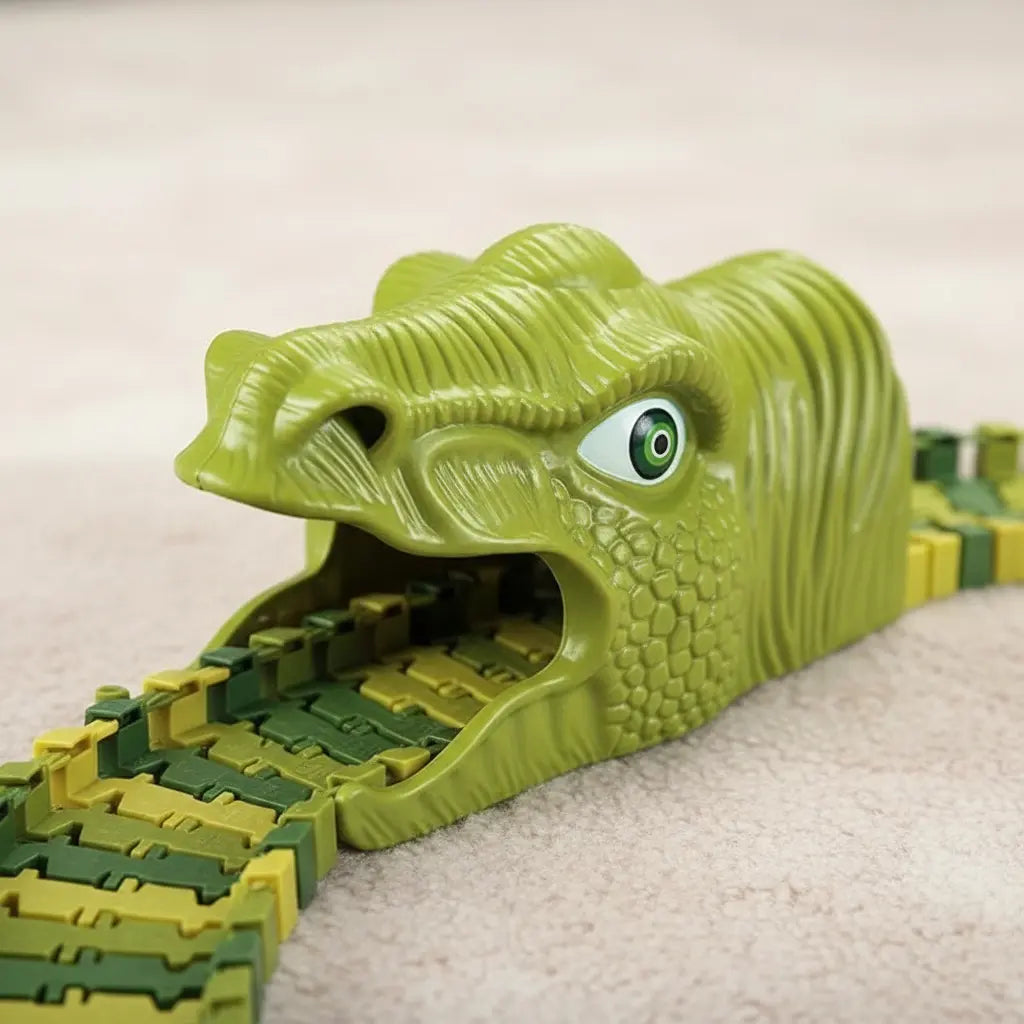 Pista Flexible De Dinosaurios Para Niños 240 Piezas