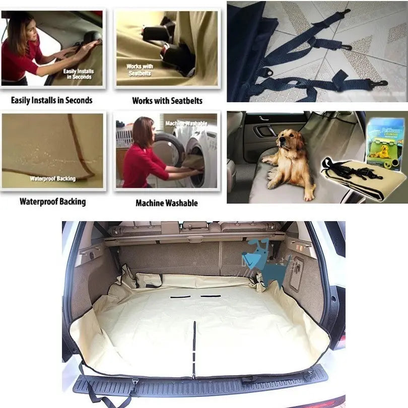 Forro Protector Sillas Automóvil Mascotas