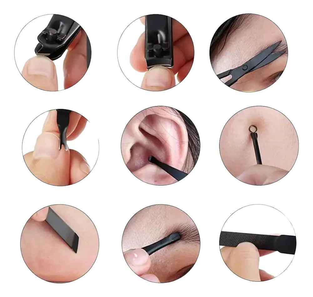 Kit De Manicura Genérica 10 Piezas - Incluye Cortauñas