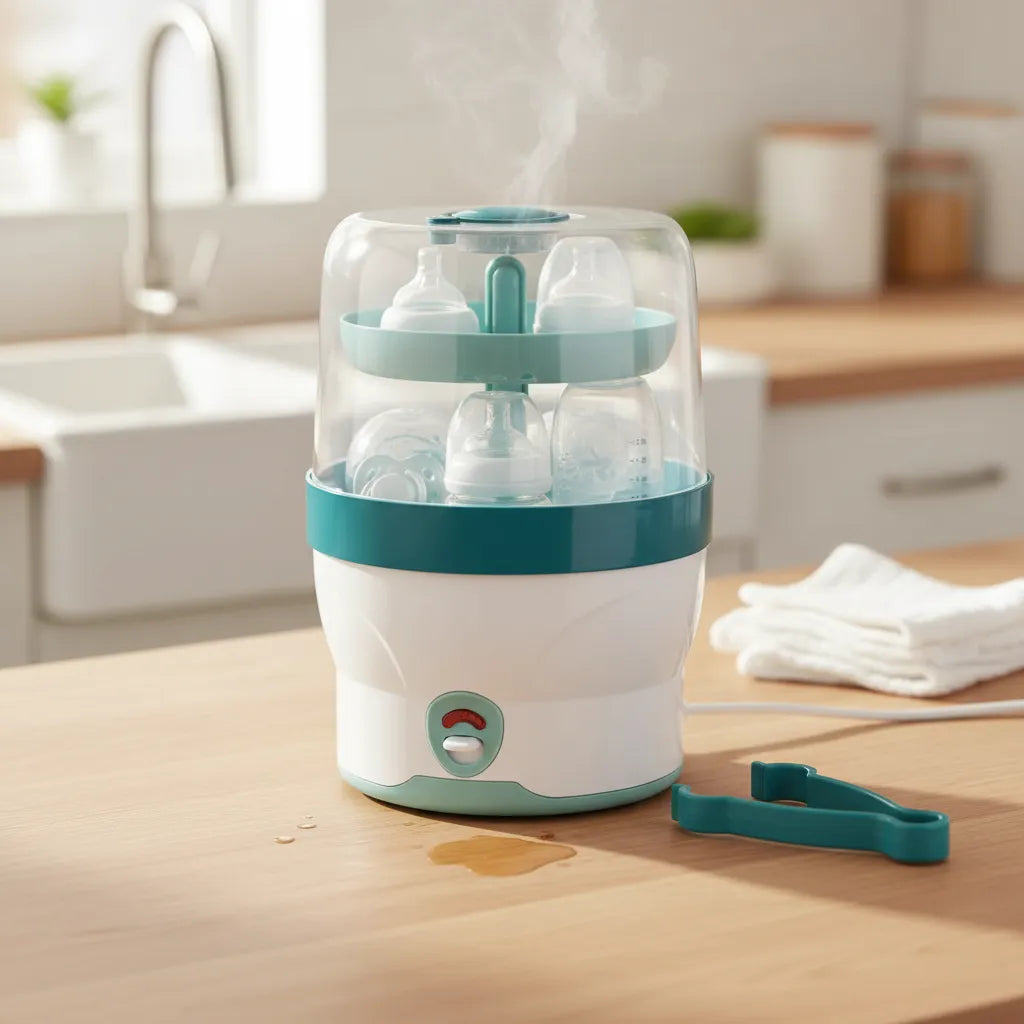 Esterilizador Eléctrico Biberones Color 110w 6 Teteros