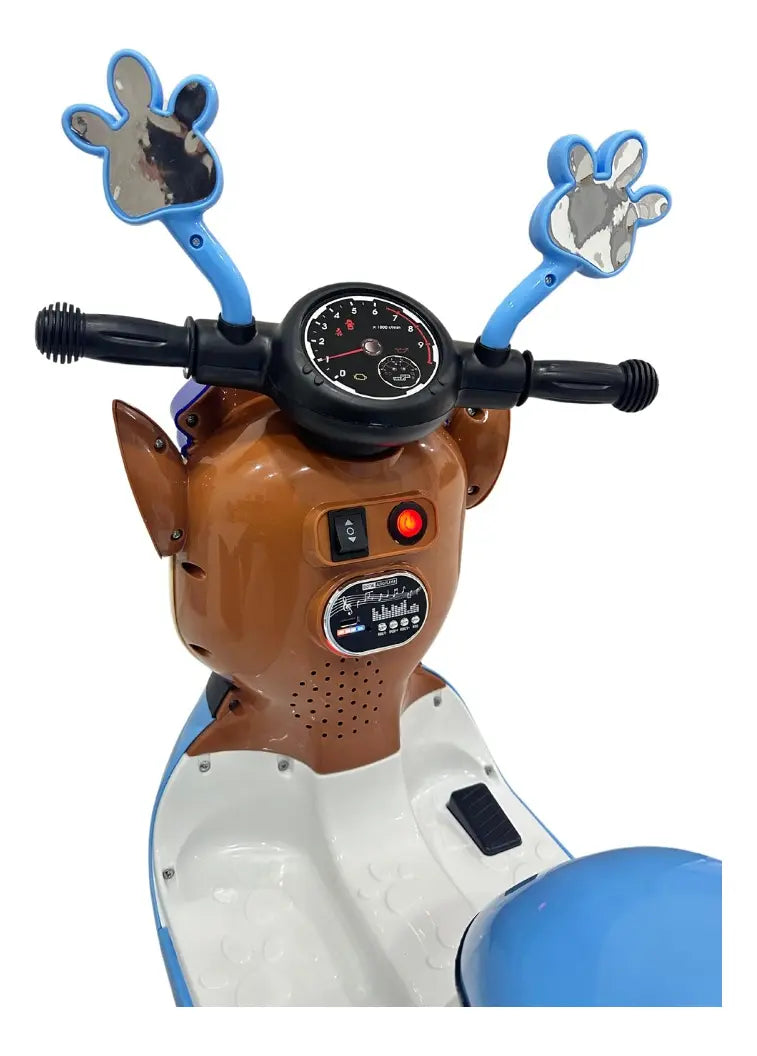 Moto Carro Eléctrico Bateria Recargable Niños 6167-4