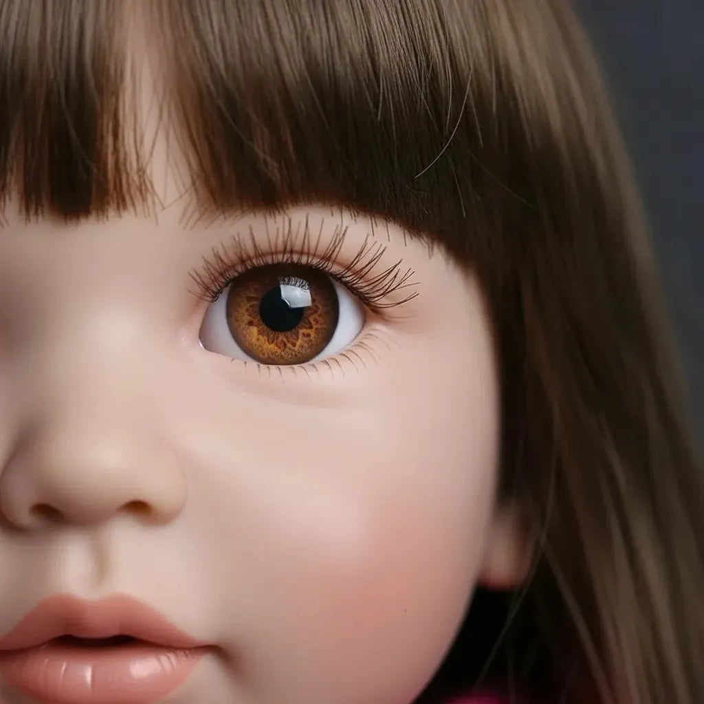 Bebe Aspecto Realista Silicona + Accesorios Jirafa Ggg-22