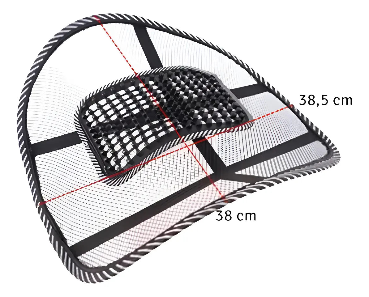 Corrector Postura Espalda Cojín Lumbar Espaldar Sillas
