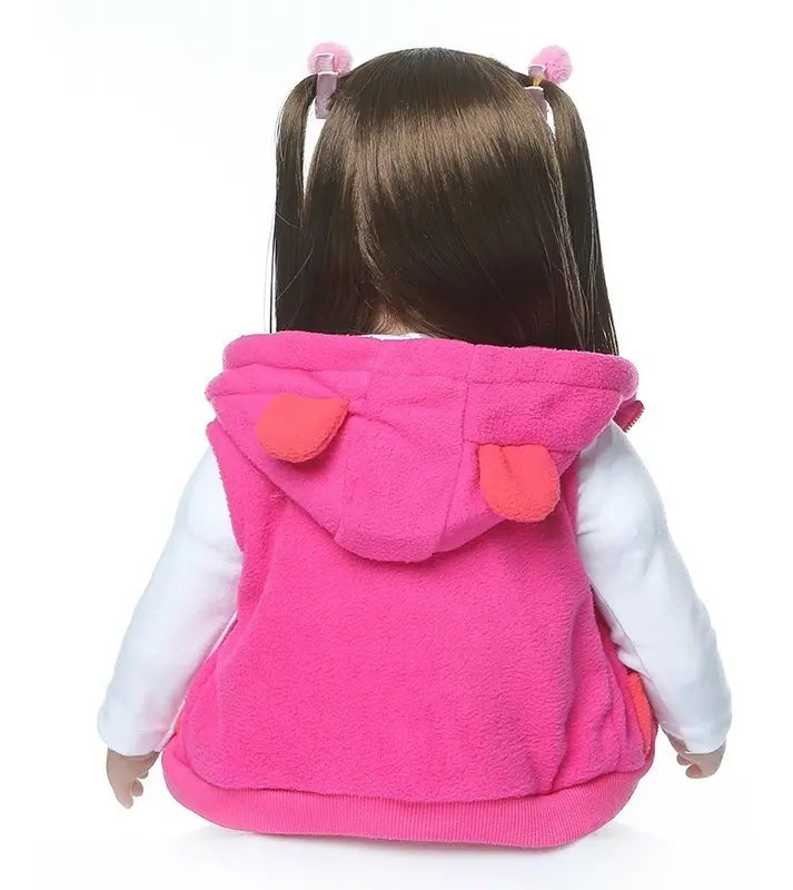 Bebe Aspecto Realista Silicona + Accesorios Jirafa Ggg-22
