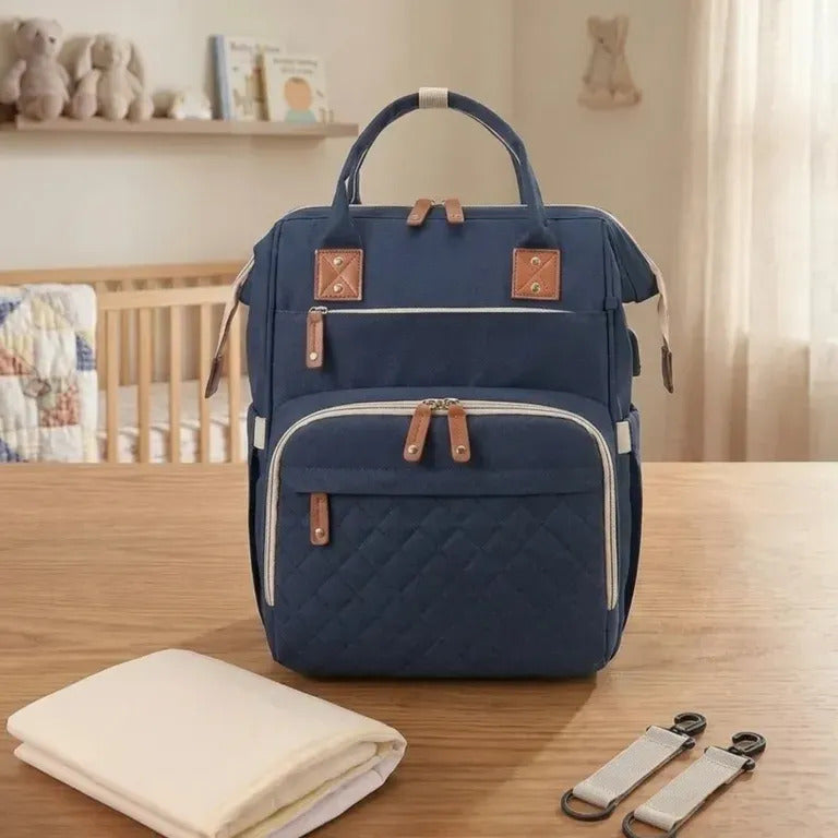 Bolso Pañalera Morral Moderno De Bebe