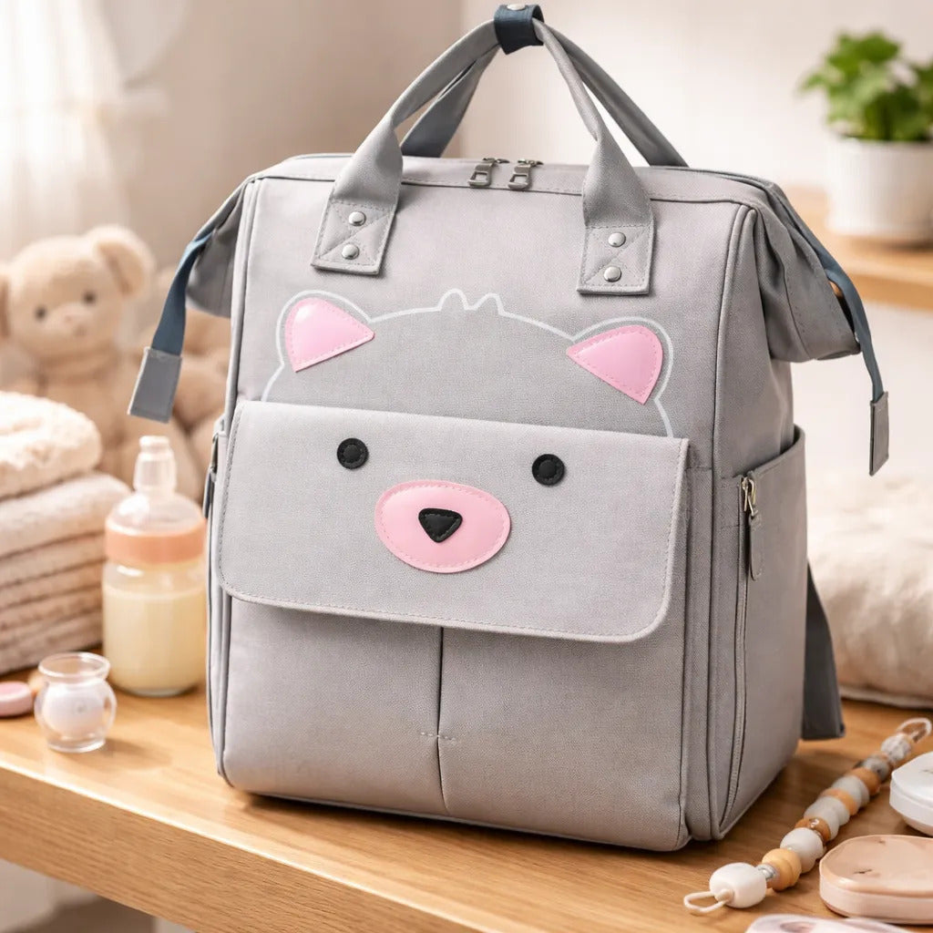 Bolso Pañalera Bebe Tipo Morral Nuevo Diseño 1402