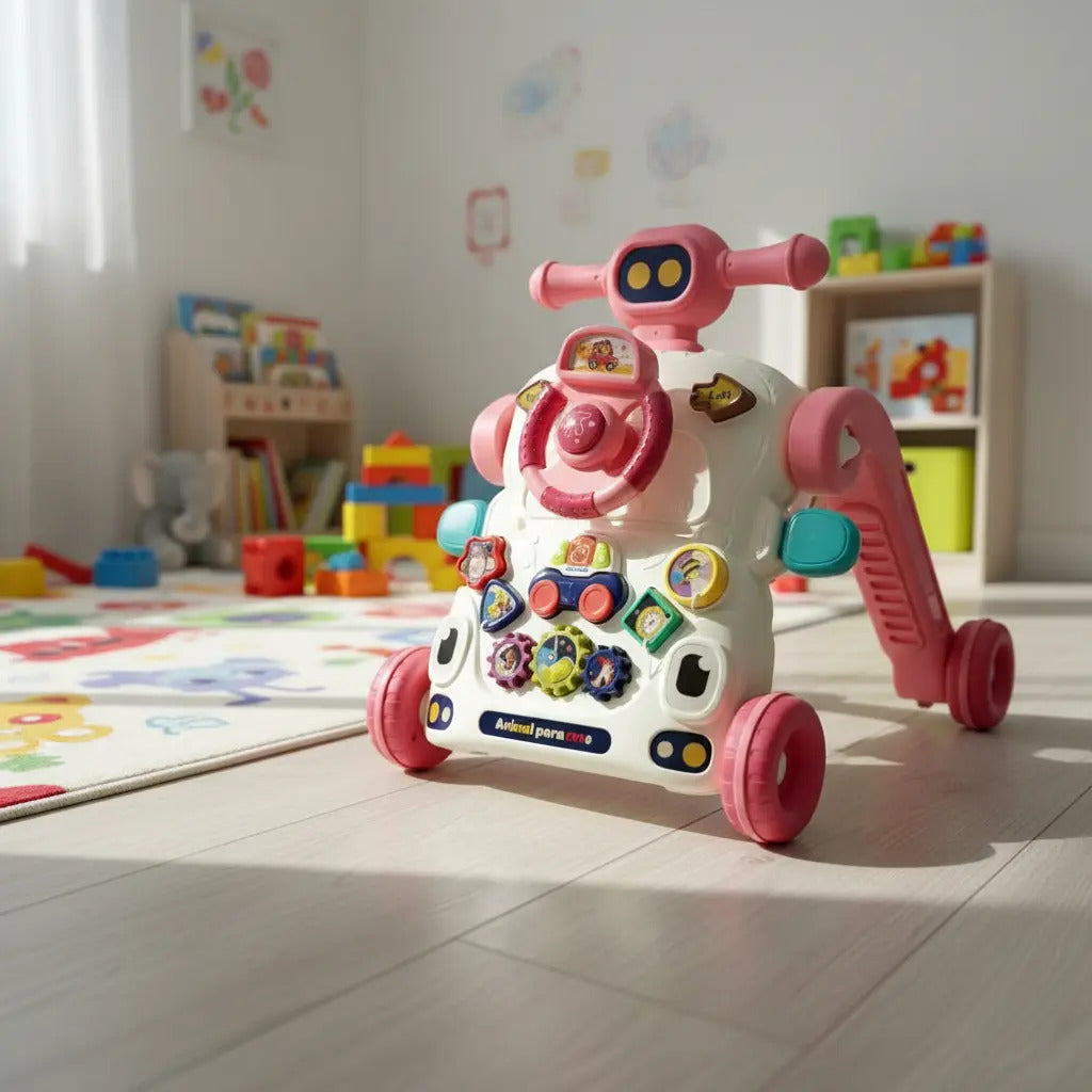 Andadera Caminador Kidshop 5 En 1 Mesa Y Actividades He0830