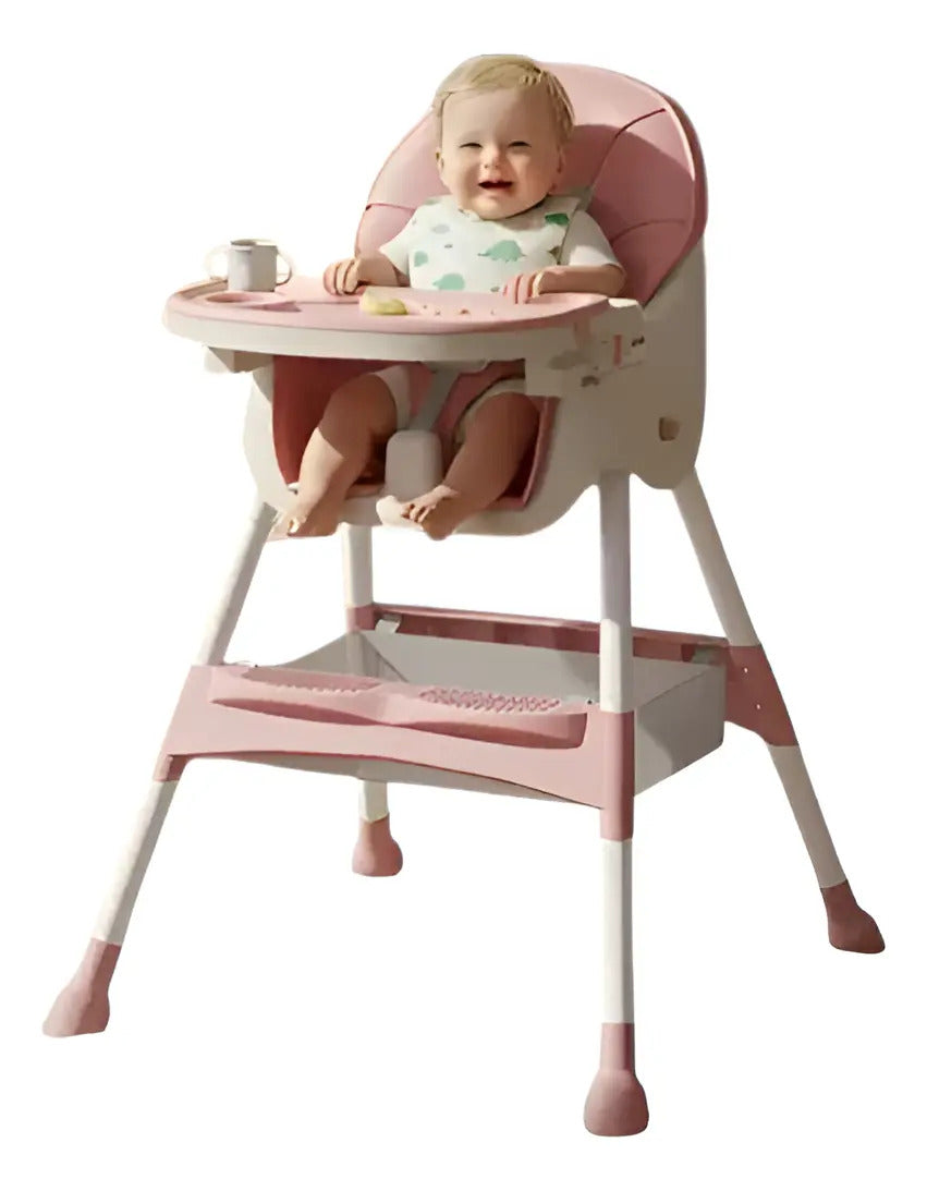 Silla Comedor Para Bebe 3 En1 Portátil Con Bandeja Kidshop