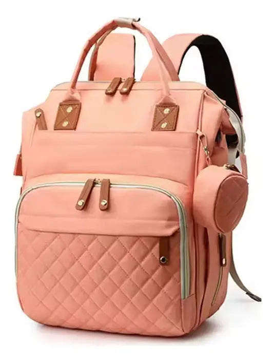 Bolso Pañalera Morral Moderno De Bebe
