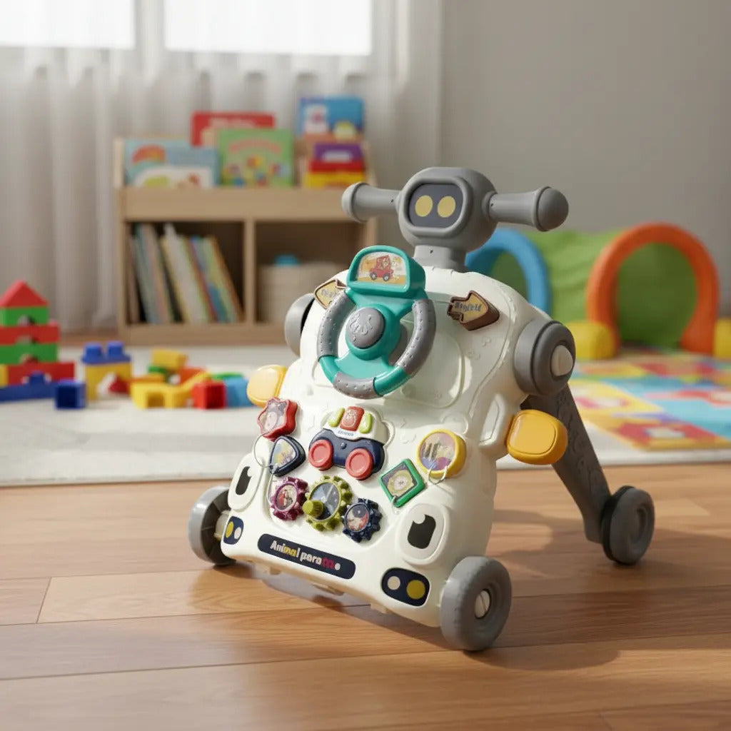 Andadera Caminador Kidshop 5 En 1 Mesa Y Actividades He0830