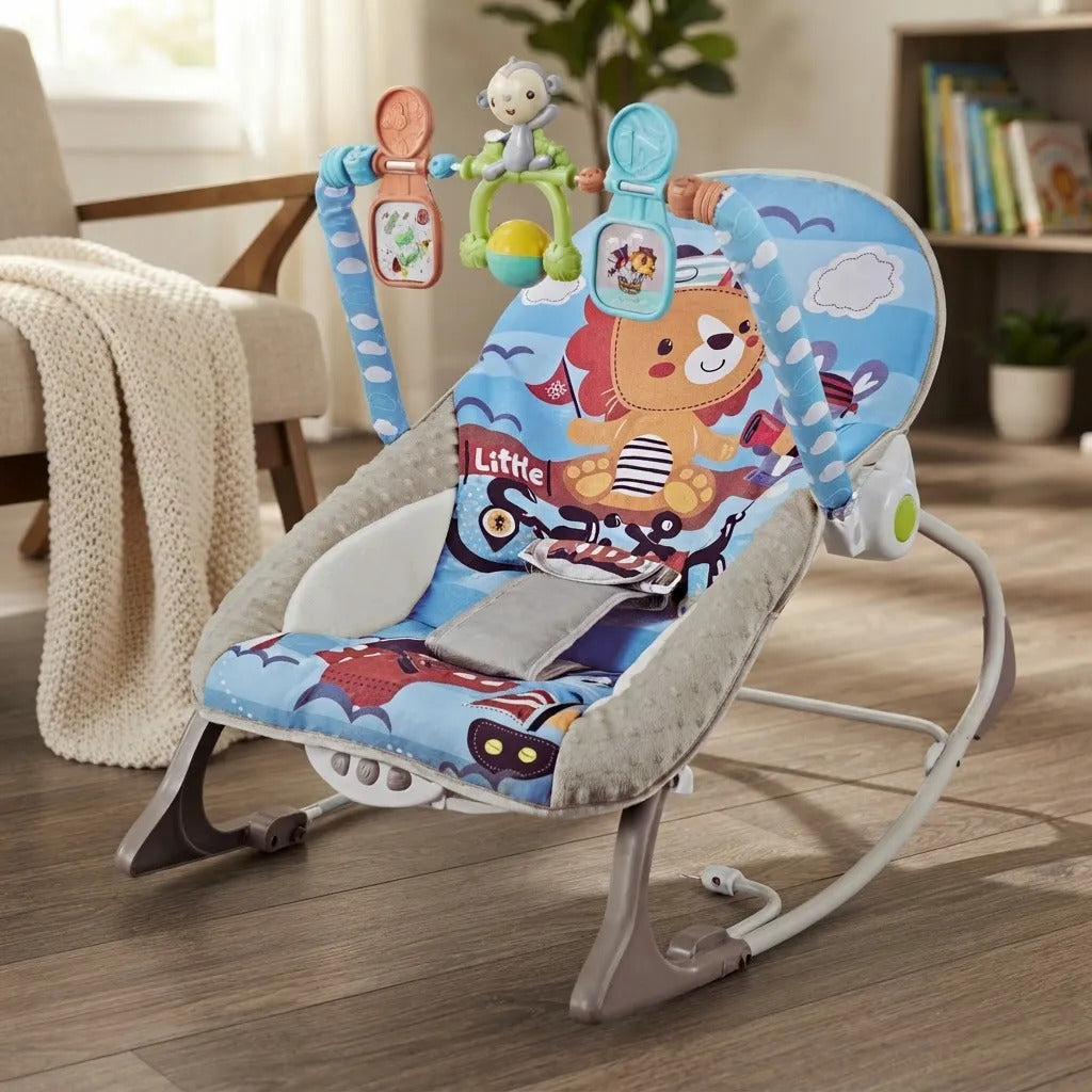 Silla Mecedora Vibradora Crece Conmigo Bebe
