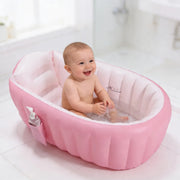 Piscina Bañera Tina Inflable Para Bebes 88x58x28cm