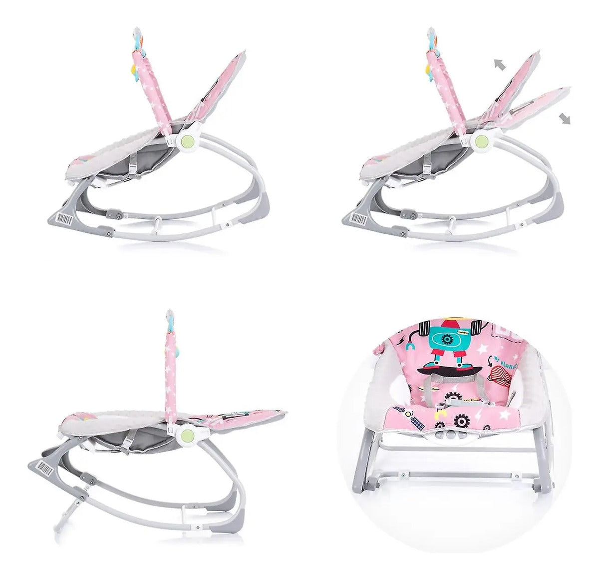 Silla Mecedora Vibradora Crece Conmigo Bebe