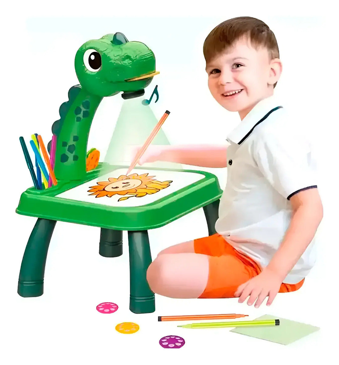 Tablero Pizarra Escritorio Proyector Magico 3d Juguete Niño