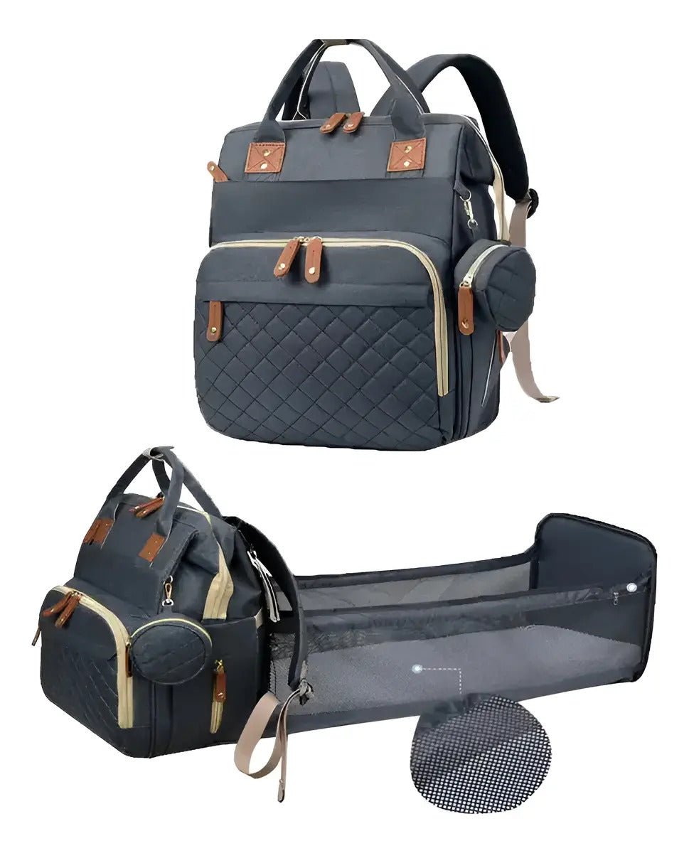 Bolso Pañalera Morral Moderno De Bebe
