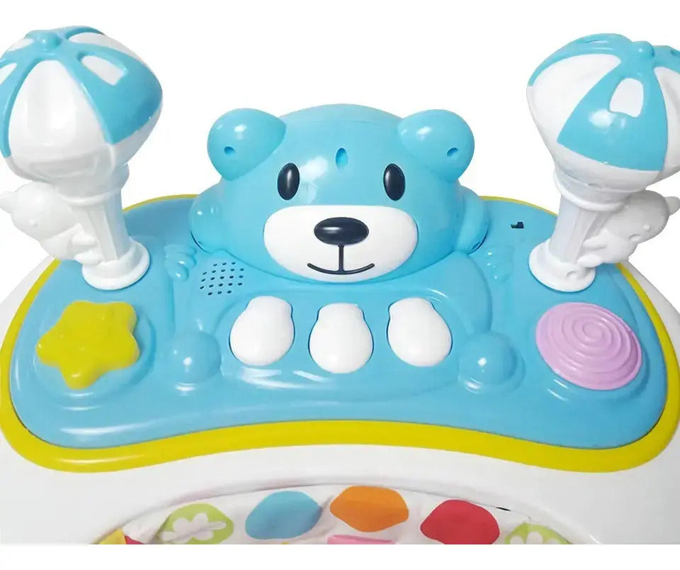 Caminador De Bebe Mecedor 4 En 1 Plegable Oso