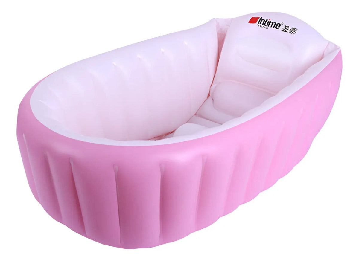 Piscina Bañera Tina Inflable Para Bebes 88x58x28cm