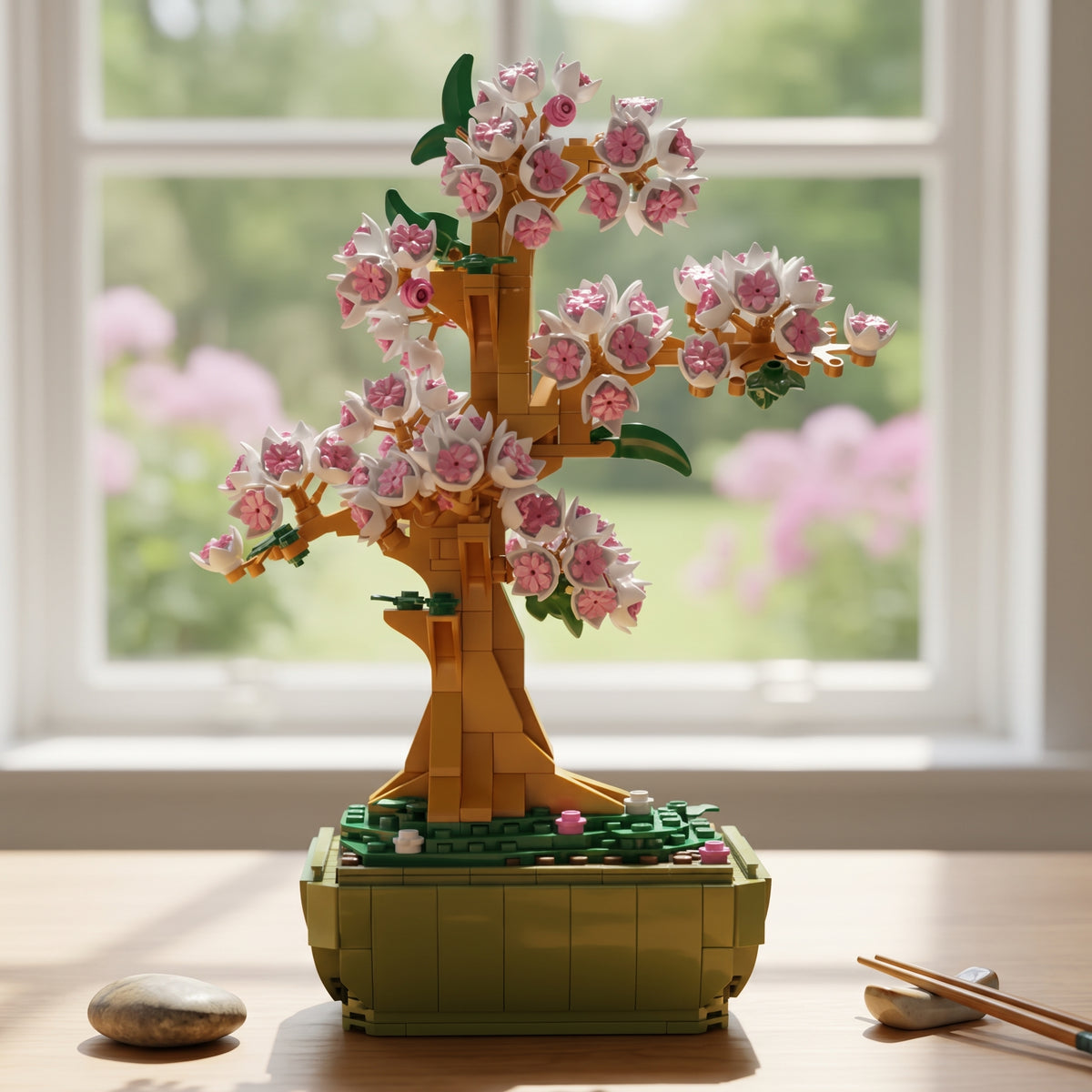 Bloques Fichas  Armatodo Juguete Árbol  De Cerezo J-9162 563 Arbol Cerezo