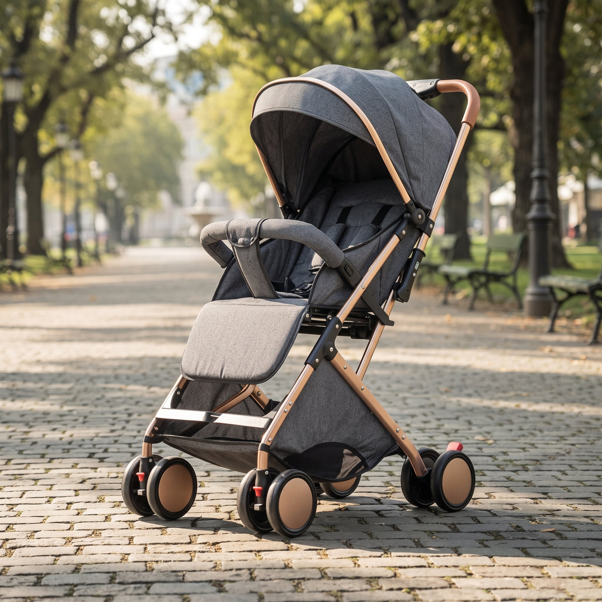 Coche Paseador Para Bebe Tipo Maleta + Toldillo 609-1